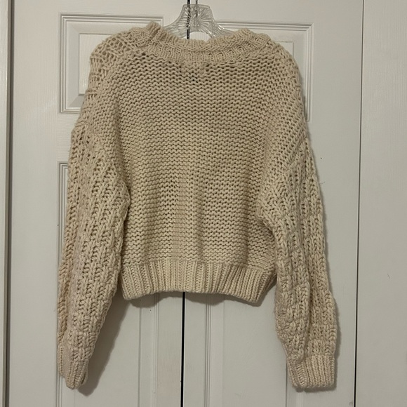 Universal Thread Ivory Chunky Knit Sweater - Picture 2 of 3